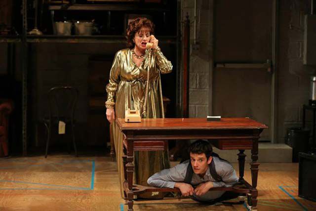 Patti Lupone and Michael Urie